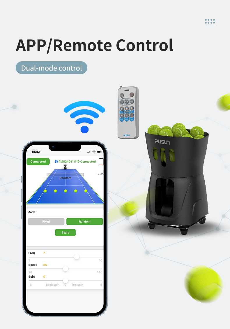 Tennis Ball Machine - TennisMate Mini Pro